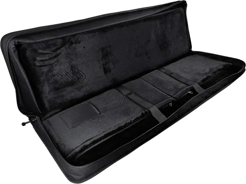 Vista 5 de Evolution Outdoor Estuche táctico para rifle – Construcción de EVA mate, equipo táctico, funda de rifle suave, forro polar, funda negra para armas