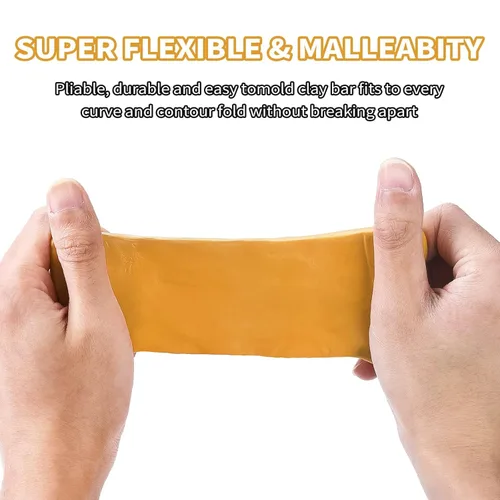 Vista 6 de Wontolf Barra de Arcilla Pesada para Coche Kit de Lubricante Sintético para Detalles Automáticos - Spray de Revestimiento Cerámico para Coche