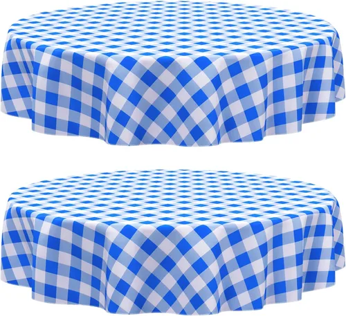 Vista 89 de misaya Mantel cuadrado de vinilo impermeable, mantel con parte trasera de franela de búfalo, mantel de plástico lavable para cena, cocina