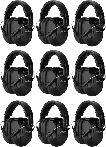 Vista 29 de ProCase - Orejeras con reducción de ruido, protección auditiva a prueba de sonido, auriculares con cancelación de ruido NRR 28dB para adultos, niños