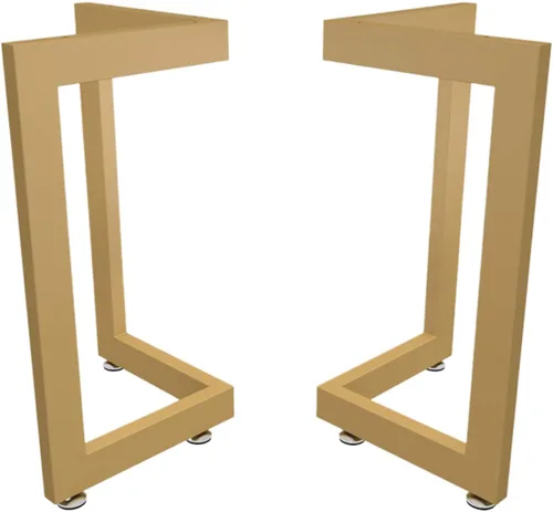 Vista 8 de Patas ajustables para muebles de hierro forjado, patas de mesa en forma de V, para escritorio, mesa de reunión, mesa de comedor, mesa de mesa/pie