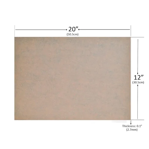 Vista 3 de XLNTTECH Lámina de Acrílico Fundido Opaco Negro Lámina de Plástico 12" x 20" x 1/8" de Grosor para Letreros, Proyectos de Bricolaje.