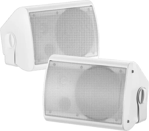 Vista 10 de STUDIOFINIX Altavoces para exteriores de 6.5 pulgadas, impermeables, con cable, 400 W, para montaje en pared, pasivos, uso adecuado para interiores