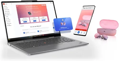 Vista 6 de Lenovo ThinkPad X1 2 Gen 10 Aura Edition Laptop con procesador Intel Core Ultra 7 268V vPro, pantalla táctil OLED WUXGA 2.8K de 14 pulgadas, 32 GB