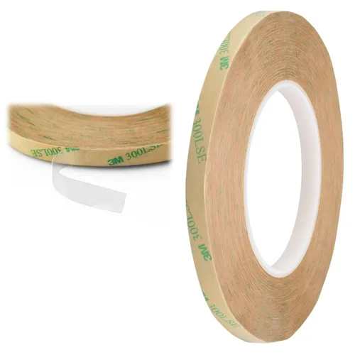 Vista 11 de EZAUTO WRAP 0.059 in 300LSE doble echó a un lado rollo largo resistente de la reparación del teléfono celular 180FT de la cinta