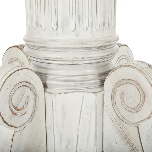 Vista 5 de Safavieh Home Forest - Mesa de comedor tradicional con hojas de gota, color blanco antiguo