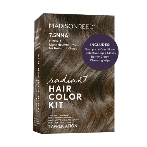 Vista 47 de Madison Reed - Kit de tinte radiante para el cabello, tinte permanente para el cabello, 100 % cobertura de canas, sin amoníaco, castaño Sondrio