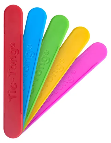 Tic-Tong Modelo estándar – Depresores de lengua con sabor a Tutti-Frutti – 6 paquetes que contienen 40 unidades cada uno