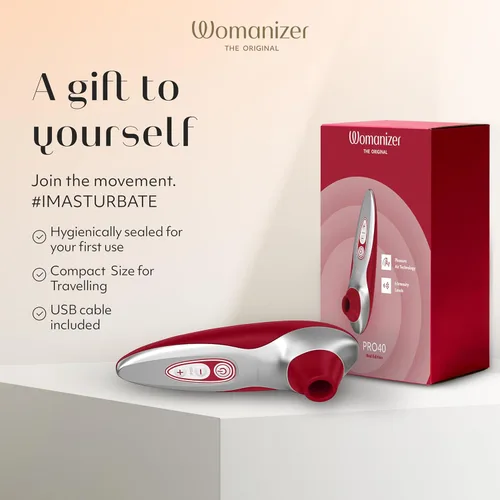 Vista 8 de Womanizer Pro40 - Potenciador del placer sensual.