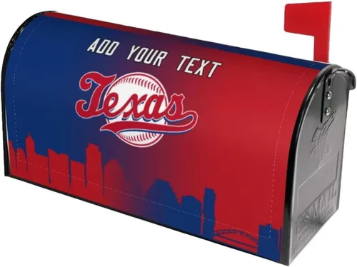 Vista 34 de Funda magnética para buzón de tamaño estándar, fundas de buzón personalizadas de béisbol de Arizona, tamaño grande, personalizable, cualquier texto