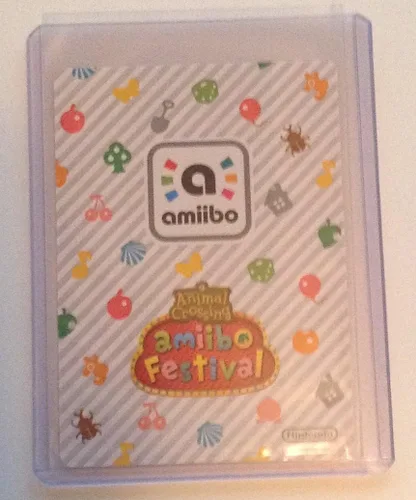 Vista 2 de Nintendo Animal Crossing amiibo Festival Card Goldie