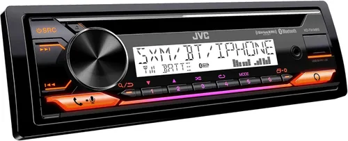 Vista 2 de JVC KD-T91MBS estéreo marino con CD, BT, USB, Amazon Alexa + SXV300 SirusXM sintonizador de radio satelital