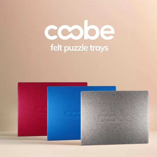 Vista 6 de Coobe - Tableros de rompecabezas de 1000 piezas portátiles, tapete de rompecabezas con tapa, sistema de almacenamiento ligero de bandeja