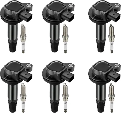 Vista 16 de BDFHYK Paquete de bobinas de encendido UF414 compatibles con Cadillac Escalade 2007-2016 GMC Sierra 1500 2500 3500 Chevrolet Tahoe Silverado