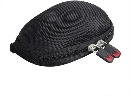 Vista 5 de Hermitshell Estuche de viaje duro para ratón inalámbrico Seenda 2.4G Ratón silencioso (negro)