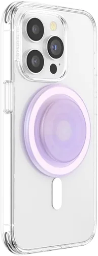Vista 2 de PopSockets Agarre para teléfono MagSafe con patas de apoyo, soporte magnético, parte superior intercambiable, agarre seguro para fundas MagSafe