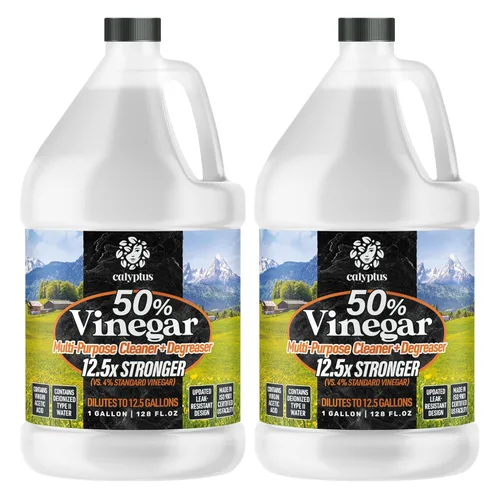 Vista 8 de Calyptus Vinagre súper concentrado 45% puro Diluye a 9 galones 9 x vinagre concentrado de potencia 1 galón