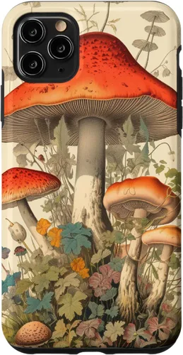Vista 13 de Vintage Mushroom Case for iPhone 17