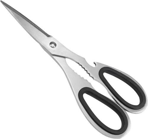 Vista 5 de Utoolmart Tijera de cocina de 7 pulgadas, cizalla multiusos para pollo, aves de corral, pescado, carne, barbacoa, 1 unidad