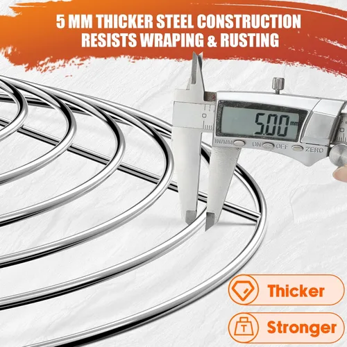 Vista 3 de onlyfire Rejilla de carbón, placa de carbón de alto calor para parrillas Weber de 22 pulgadas y otras parrillas de tamaño similar