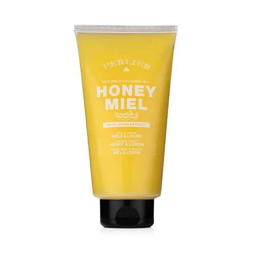 Perlier Honey Miel + Crema de ducha de limón, 8.4 fl oz