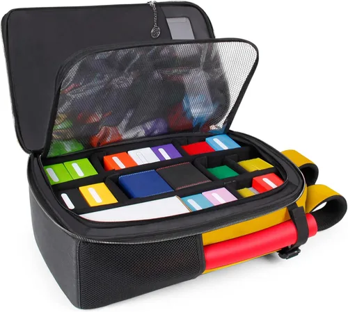 Vista 12 de ENHANCE MTG Mochila TCG Card Storage - Mochila TCG para cajas de cubierta, tarjetas con funda, tapetes de juego, accesorios MTG
