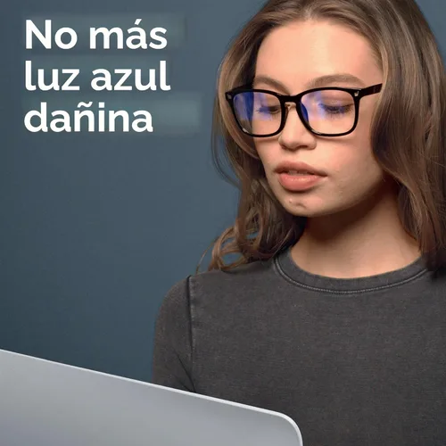 Vista 2 de Gaoye Eyewear Frames for Men - Blue Light Blocking Square Glasses, Anti UV Ray Computer Gaming, Blue Blockers for Women