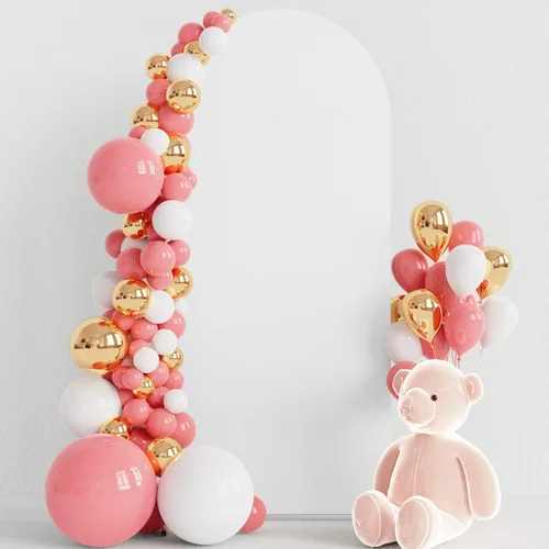 Wokceer Cubierta de telón de fondo de arco de boda de 5 pies de elastano, ajustada, color blanco, cubierta de arco de boda con parte superior