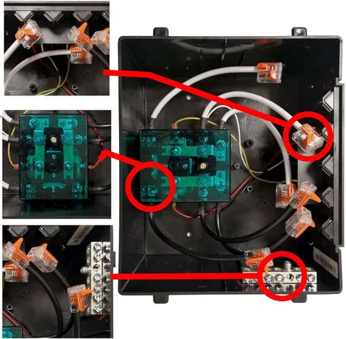 Vista 4 de Marca Go Power! Interruptor de transferencia automática de 30 amperios TS 30 30.