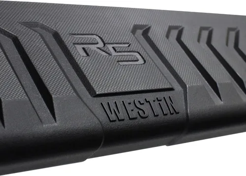 Vista 6 de Westin 28-534700 R5 Barras modulares de rueda a rueda Nerf para Ram 1500 Crew Cab 2019-2024 con caja de 5 pies 7 pulgadas