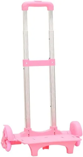 Mochila Trolley Carrito plegable Carrito de 6 ruedas Carritos de equipaje rodantes Carro de mano de equipaje de aleación de aluminio para bolsas