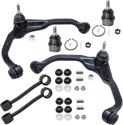 Vista 192 de Detroit Axle - Kit de extremo delantero RWD para Chrysler 300 Dodge Charge Challenger 2011-2019, 2 brazos de control inferiores traseros 2 rótulas