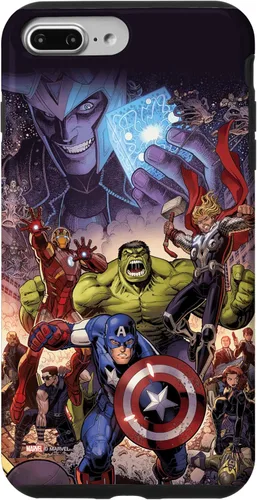 Vista 11 de Funda para iPhone 13 Marvel The Avengers Infinity Saga Comic
