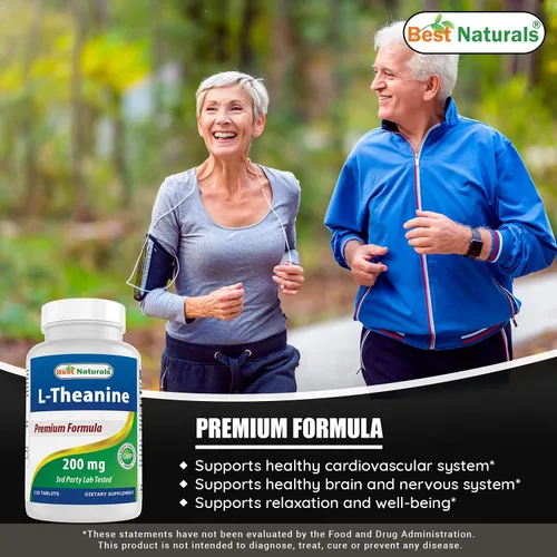 Vista 5 de Best Naturals GABA 750 mg y L-teanina 200 mg