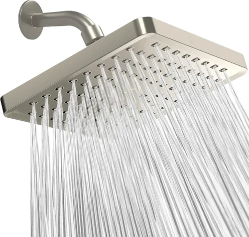 Vista 34 de SparkPod Cabezal de ducha – Lluvia de alta presión – Diseño de lujo de alta calidad – Reemplazo ajustable fácil de limpiar para tus cabezales