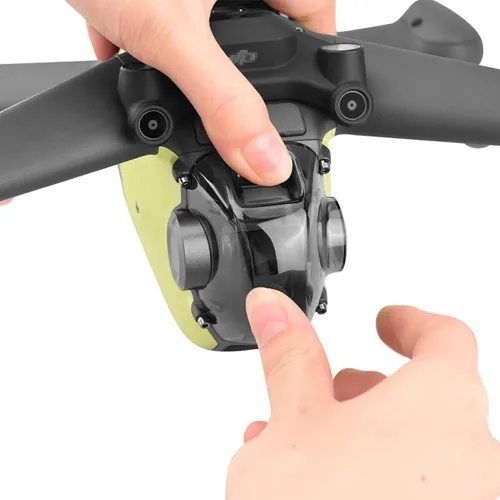 Vista 6 de Lens Protective Cap for DJI FPV Combo Drone Camera Gimbal Protector Anti-Scratch Dust-Proof Cover for DJI FPV Drone Accessory