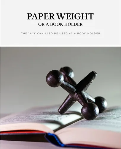 Vista 6 de Tope decorativo de puerta, topes de puerta de hierro fundido, decoración creativa de habitación retro, acentos de decoración de estantes, decoración