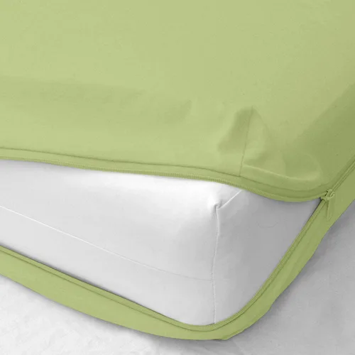 Vista 11 de Sábana bajera con cremallera - Tamaño individual, bolsillo profundo de 20 cm, sábana inferior de microfibra cepillada de calidad hotelera, suave sin