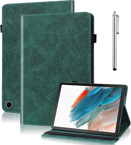 Vista 14 de Case for Fire HD 8 / Fire HD 8 Plus (12th/10th Generation,2024/2022/2020),PU Leather Wallet Shockproof Cover with Card Slots - Blue