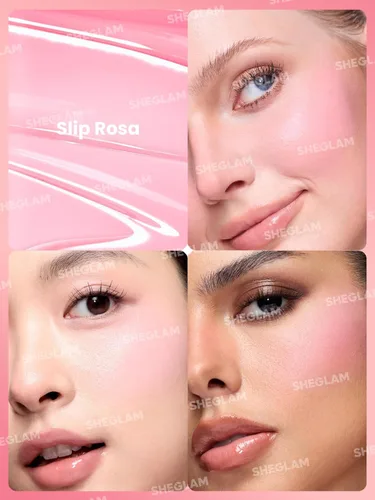 Vista 4 de SHEGLAM Color Bloom Rubor Líquido en Barra-Rosa Rubor