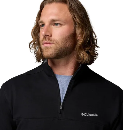 Vista 3 de Chaqueta Columbia Hart Mountain II con media cremallera para hombre