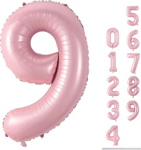 Vista 151 de Globos beige de 40 pulgadas con números grandes 3, globos de helio de dígito 3 de color blanco marfil autoinflables para terceras niñas, globos
