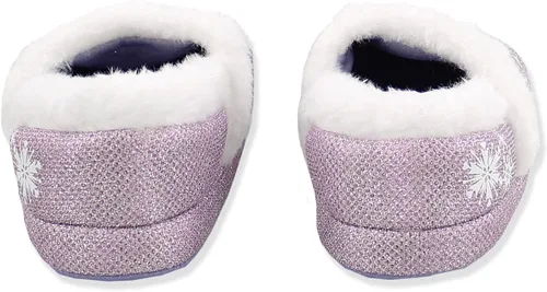 Vista 4 de Disney Frozen 2 Elsa Anna - Pantuflas de felpa para niñas pequeñas