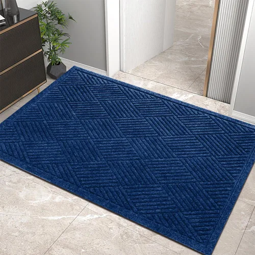 Vista 33 de HIYARD Alfombra resistente para puerta delantera, tapetes absorbentes para barro y suciedad, resistentes a manchas y decoloración, con respaldo