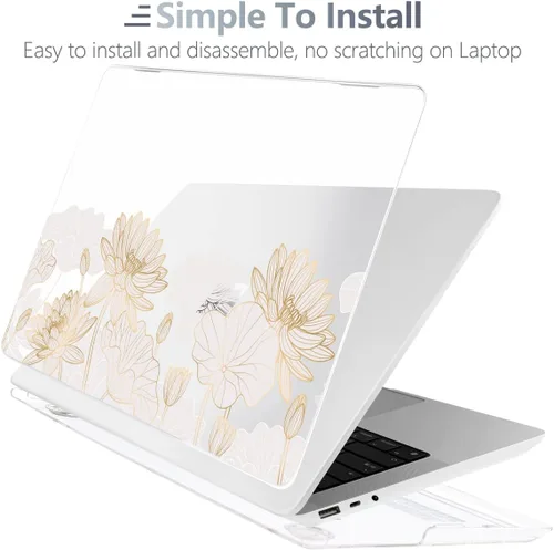 Vista 48 de Batianda Funda personalizable para Microsoft Surface Laptop Go 3 de 12.4 pulgadas, versión 2023/Surface Laptop Go 2 (2022), cubierta rígida