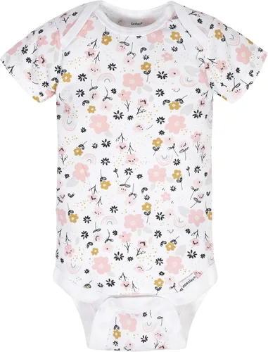 Vista 3 de Gerber Paquete de 8 bodis de mangas cortas para bebas