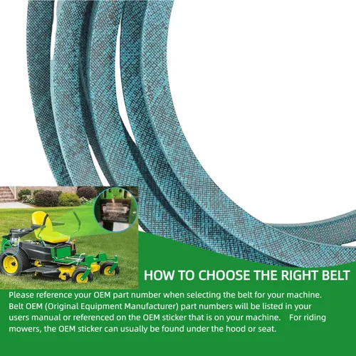 Vista 5 de Correa de transmisión de tensión de 1/2" X78" para MTD Cub Cadet 954-0461 754-0461 754-04165 954-04165 LT1045 LT1046 LT1050 LT1042 SLT1554 GT1554
