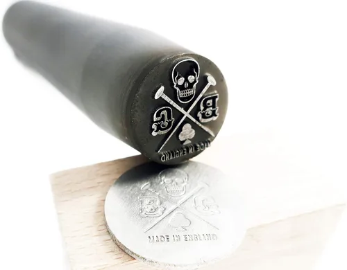 Sello de metal personalizado para joyería, marca y diseños | Sello de acero con logotipo (4)