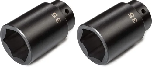 Vista 91 de TEKTON SID23112 Dado de impacto profundo de 6 puntos de 15/32 pulgada (12 mm) impulsor de 1/2 pulgada