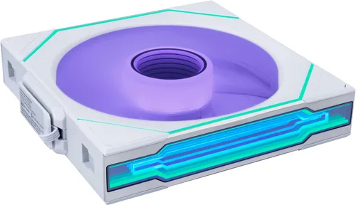 Vista 10 de Lian Li UNI Fan SL-Infinity - Paquete de 120 unidades inalámbricas, control de señal inalámbrica de 2.4 GHz, ventilador ARGB, diseño de cadena